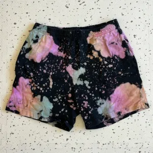 💘 TALENTLESS - TIE-DYE SHORTS BLACK PINK GREEN ORANGE