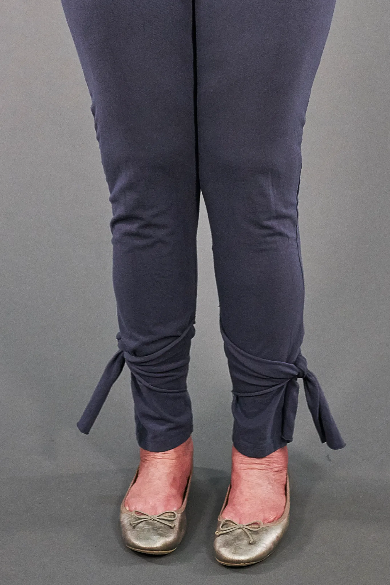 3185 Hand Printed Side Wrap Legging Shadow-U