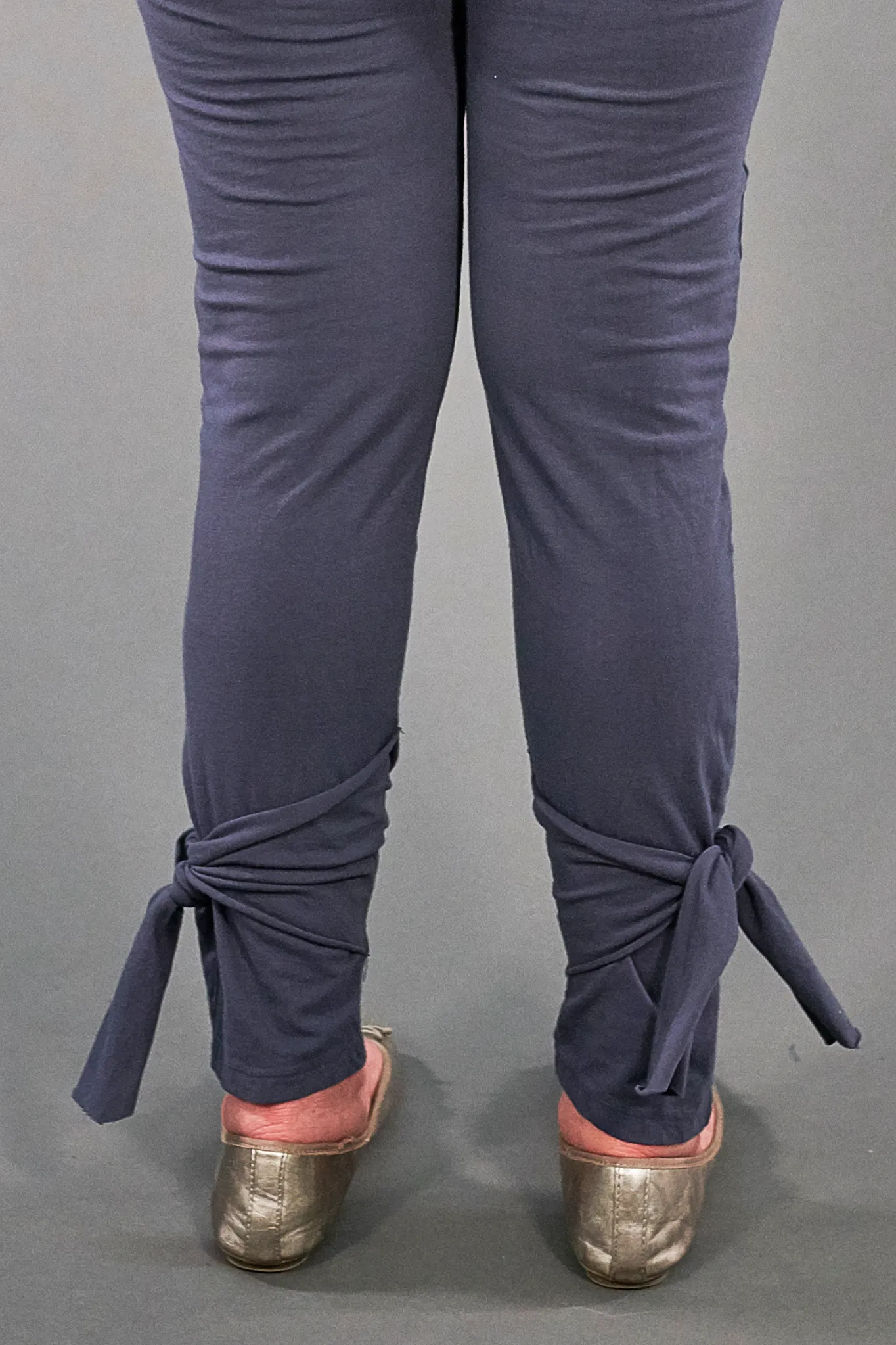 3185 Hand Printed Side Wrap Legging Shadow-U
