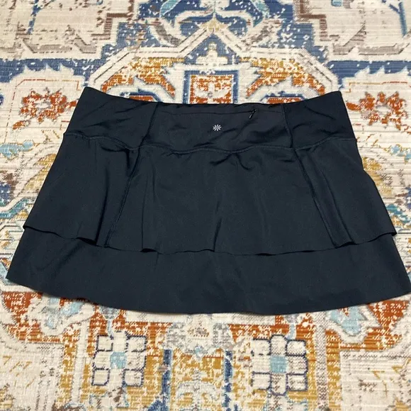🐲💙Athleta Black Momentum Tennis Skirt Skort