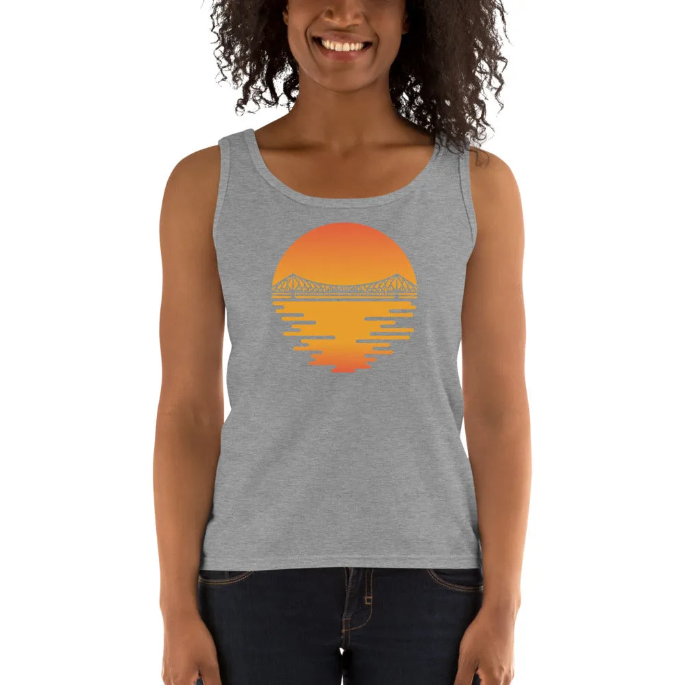 Bengali Ultra Cotton Tank Top - Howrah by the Dawn