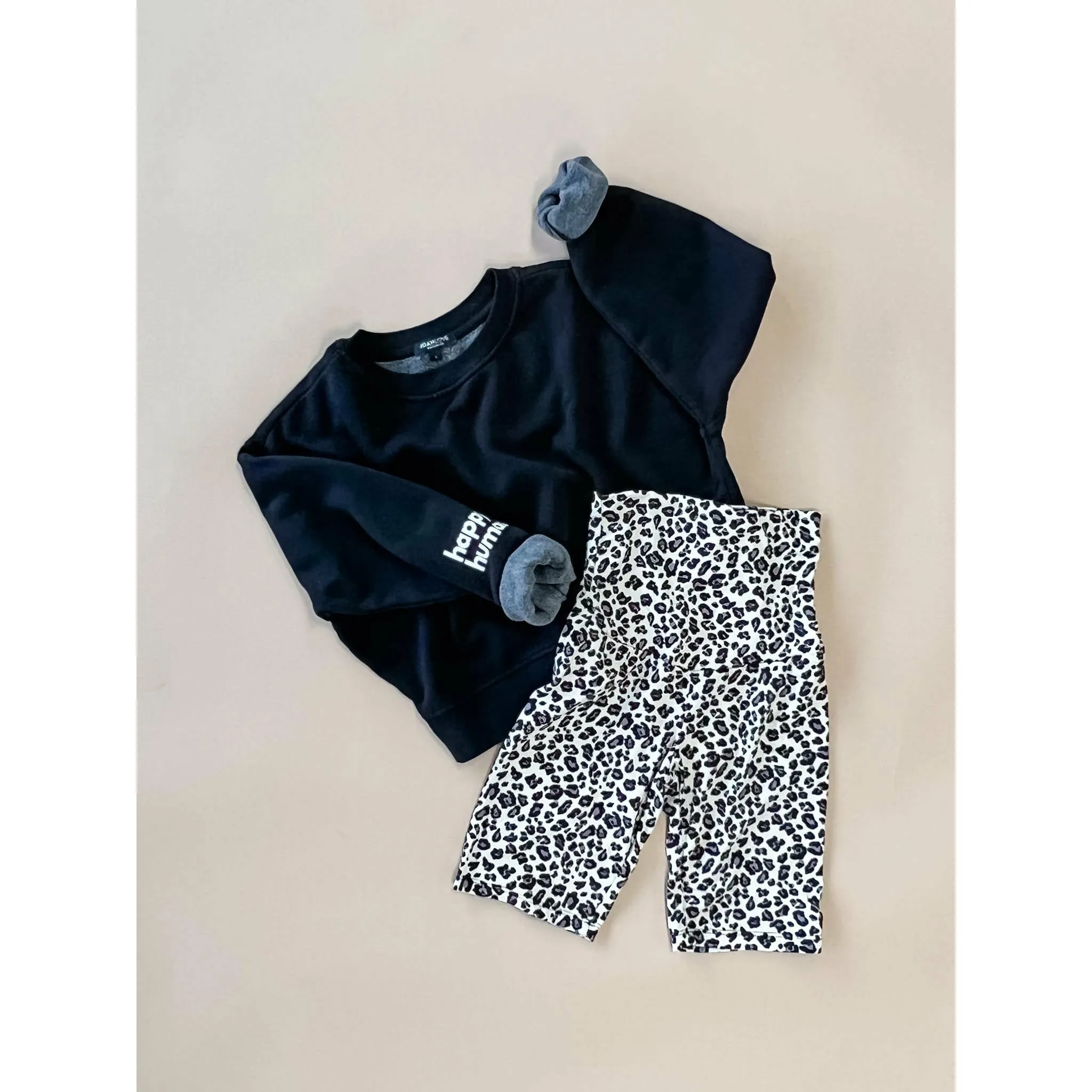 Biker Shorts | Adult | Cream Cheetah