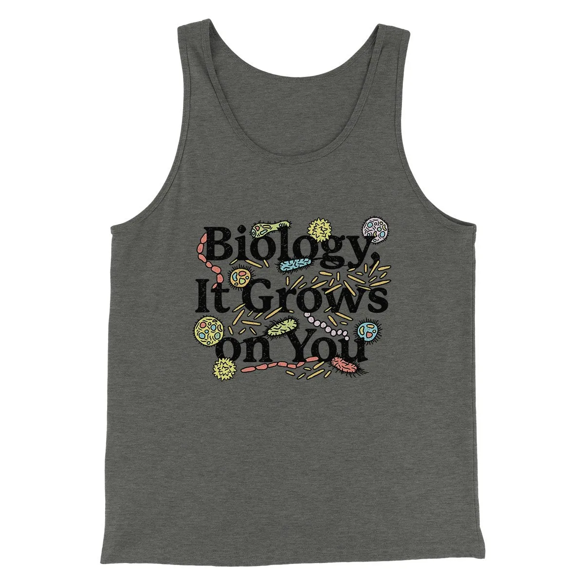 Biology: It Grows On You Men/Unisex Tank