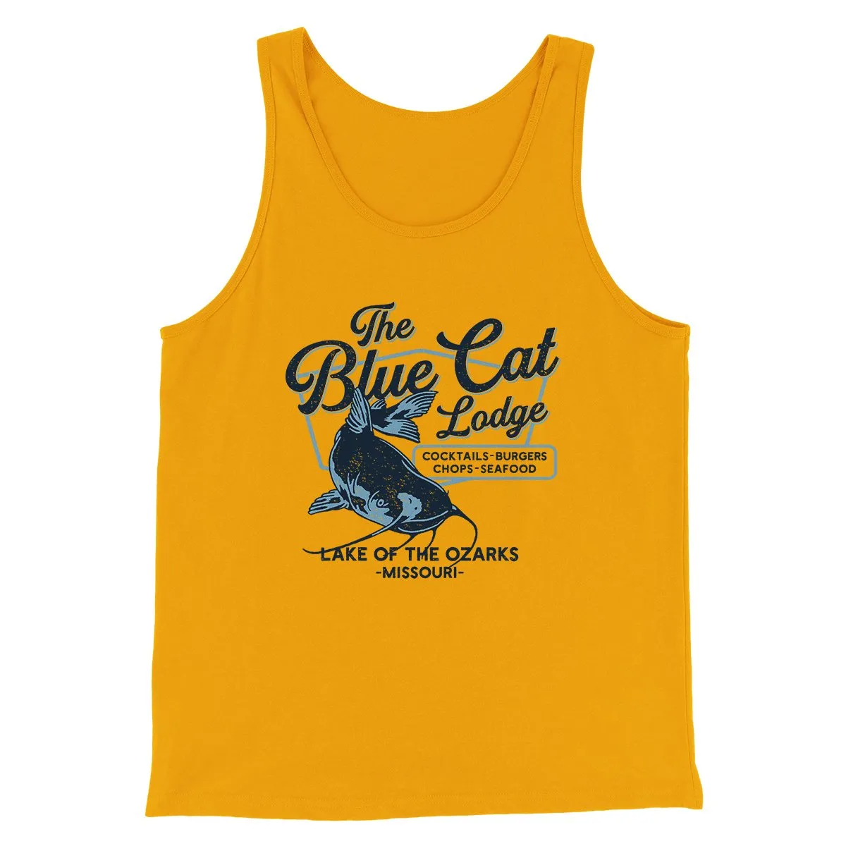 Blue Cat Lodge Funny Movie Men/Unisex Tank Top