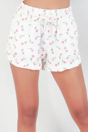 BUY MYSELF FLOWERS SHORTS