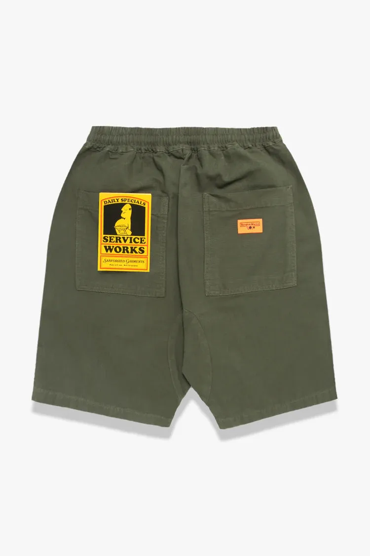 Canvas Chef Short | Olive