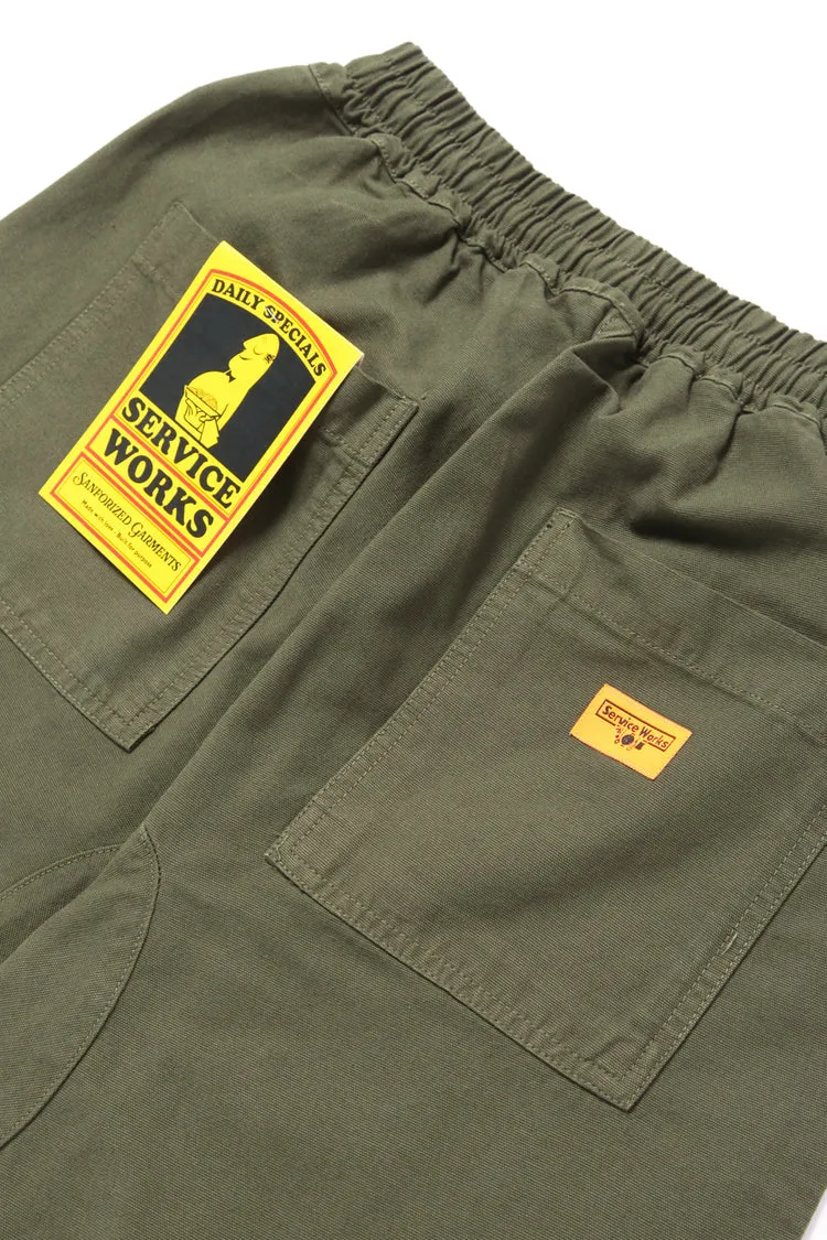 Canvas Chef Short | Olive