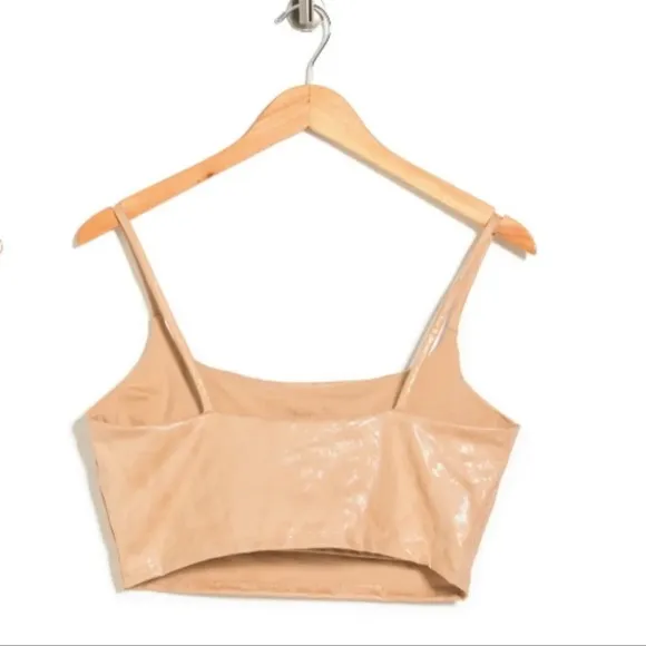 CARBON38 Metallic Snake Cami Tank sports Bra Size Large