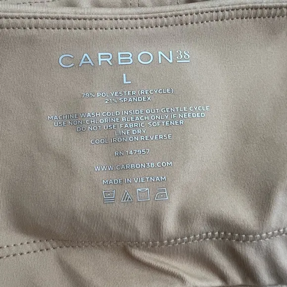 CARBON38 Metallic Snake Cami Tank sports Bra Size Large