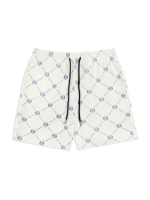 Cosimo Velour Short-Gardenia