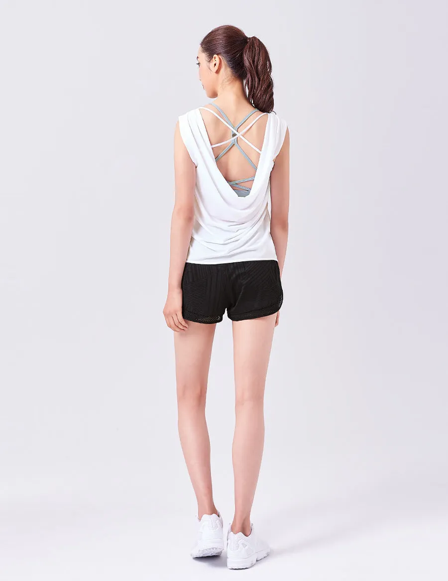 easyoga LESPIRO High Five Shorts - L1 Black