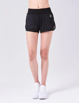 easyoga LESPIRO High Five Shorts - L1 Black