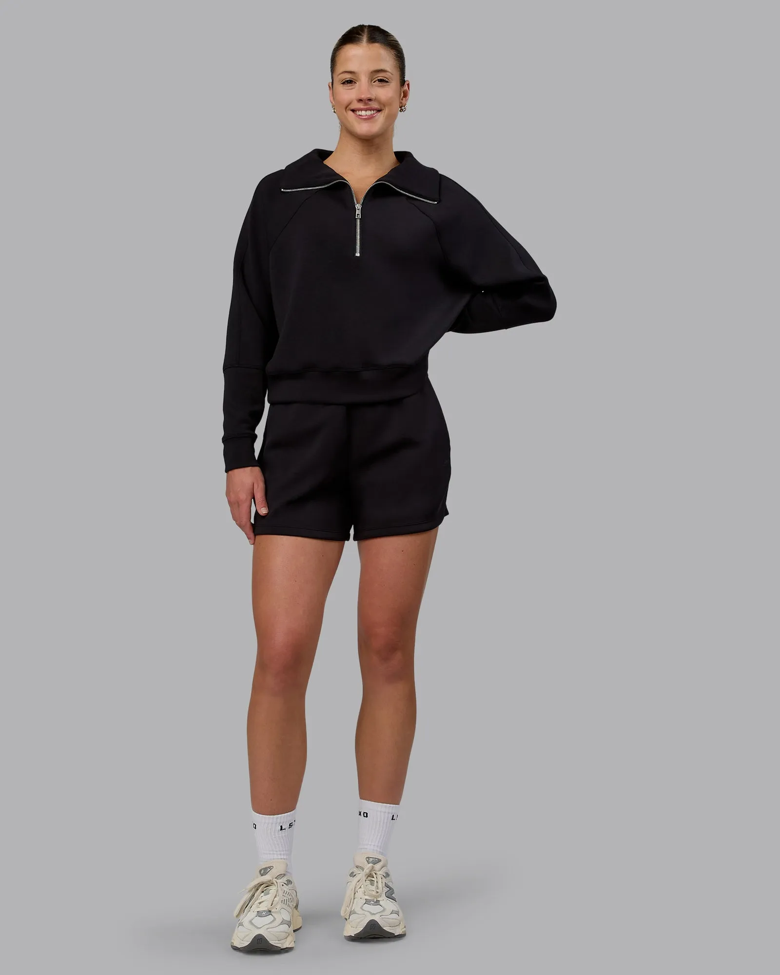 Elevate SoftTouch 4" Short - Black-Black