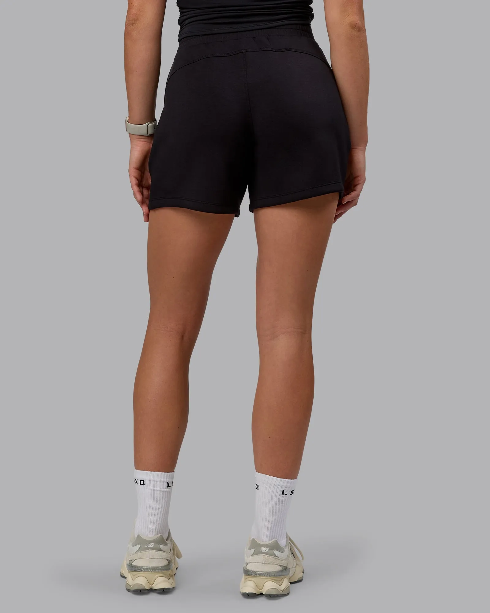 Elevate SoftTouch 4" Short - Black-Black