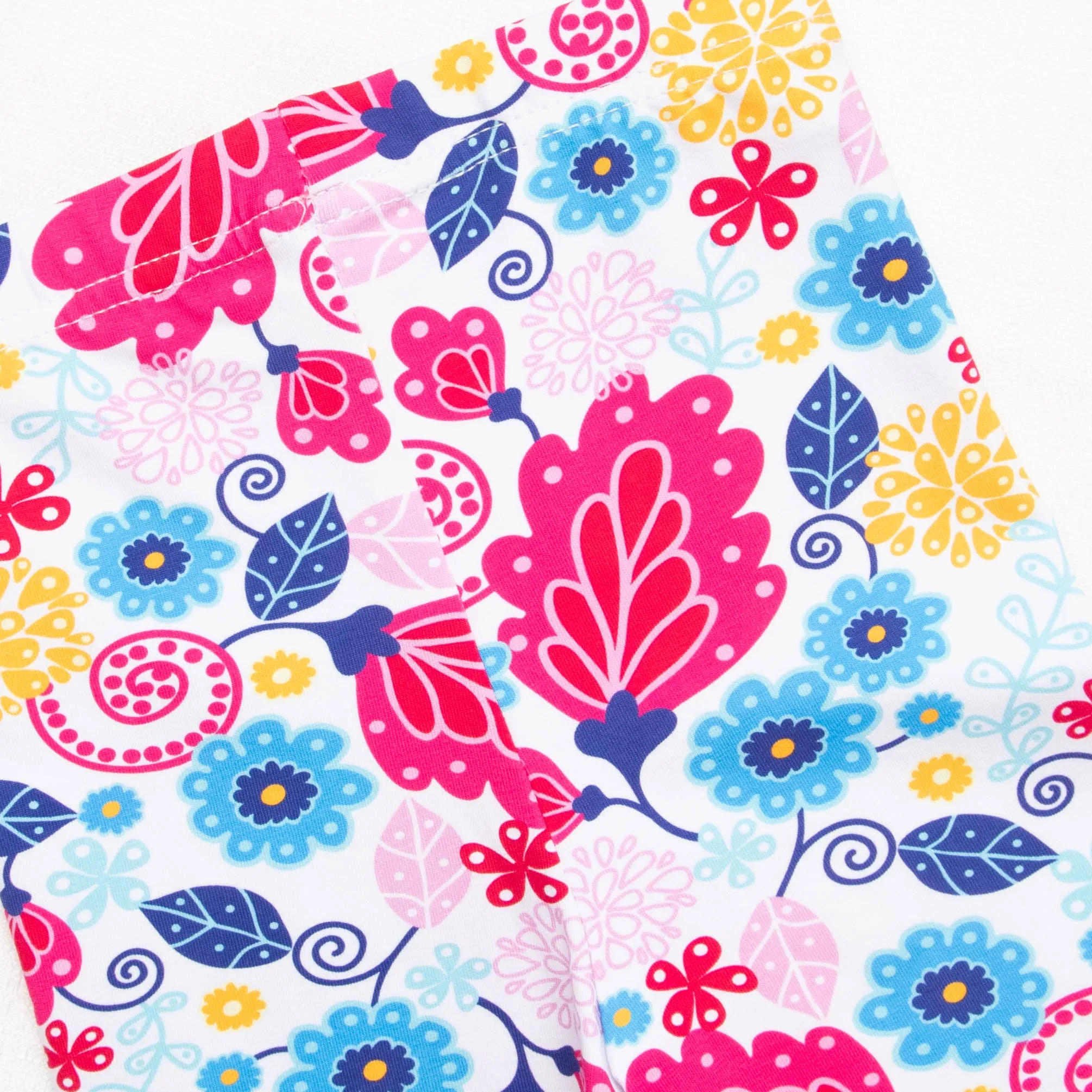 Flower Shop Legging Set, Blue