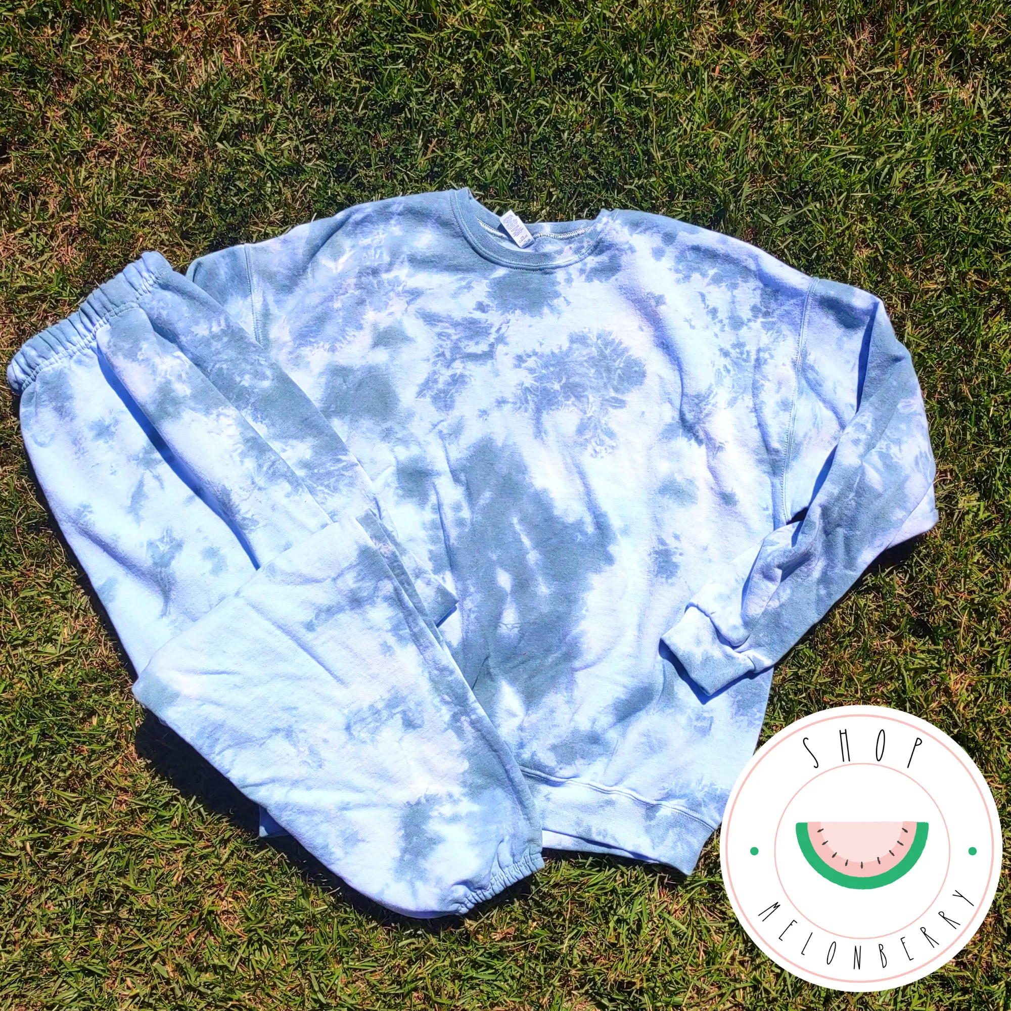 Forest Tie Dye Sweatshirt & Sweatpants