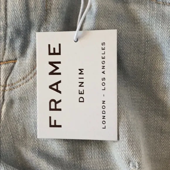 FRAME Le Grand Garçon Shorts Hurrah