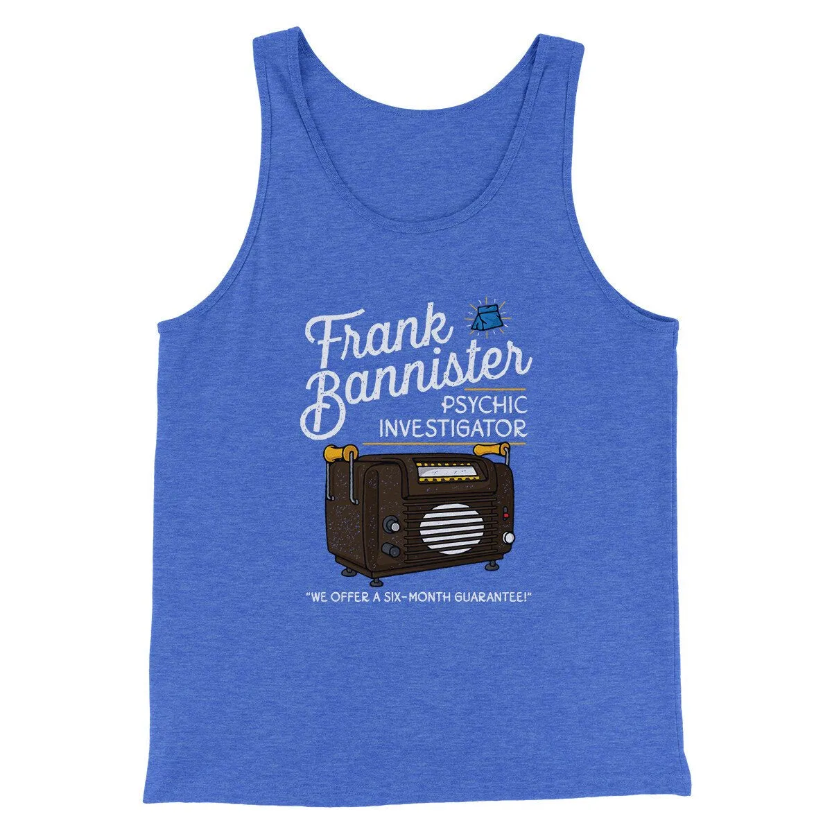 Frank Bannister Psychic Investigator Funny Movie Men/Unisex Tank Top