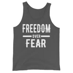 Freedom over Fear Unisex Tank Top
