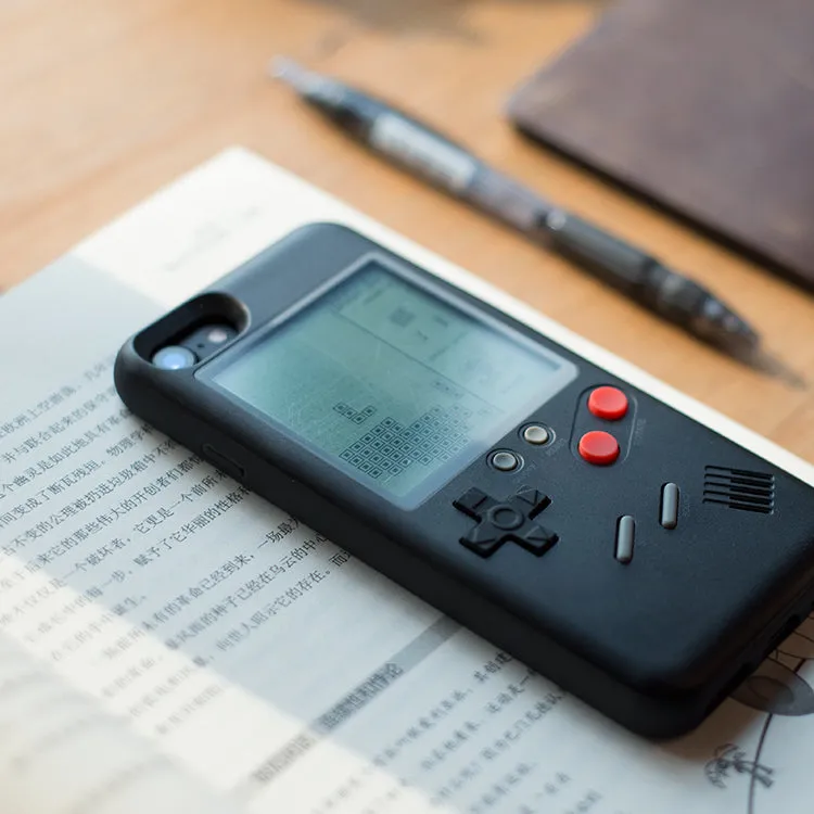 Game Boy styled Phone Cases for iPhone 6-Xs with Vintage Games