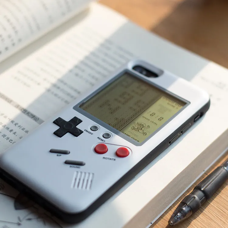 Game Boy styled Phone Cases for iPhone 6-Xs with Vintage Games