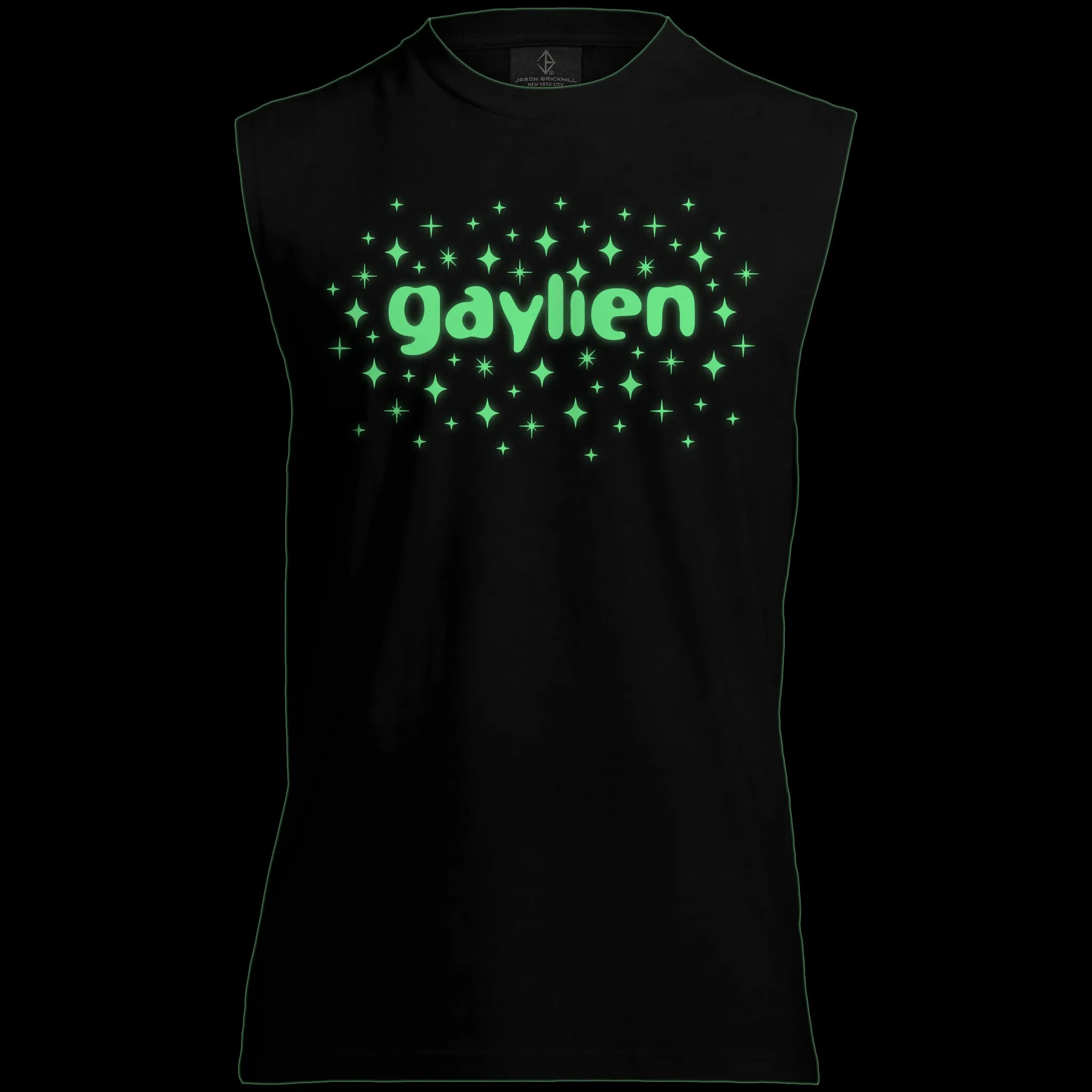 ‘Gaylien’ Glow-in-the-Dark Muscle Tee