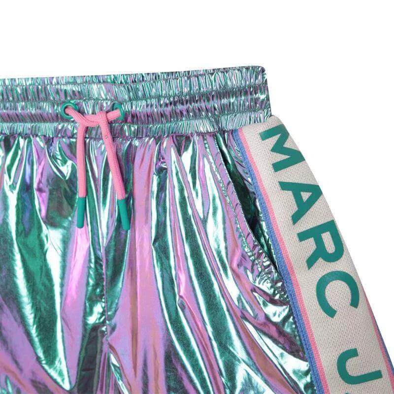 Girls Iridesecnt Shorts