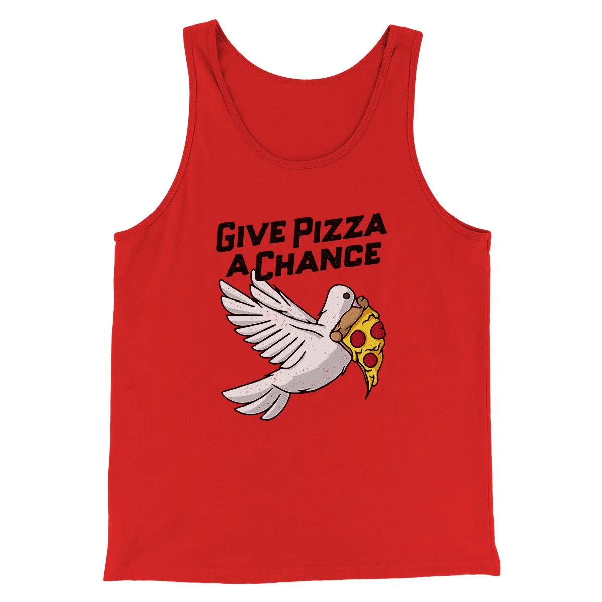 Give Pizza A Chance Men/Unisex Tank