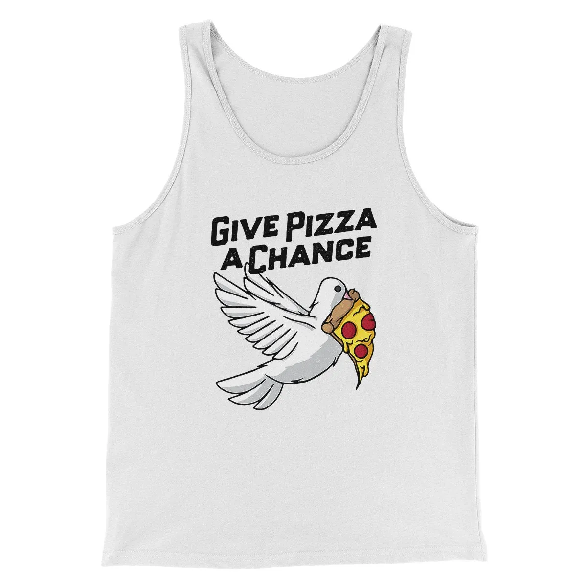 Give Pizza A Chance Men/Unisex Tank
