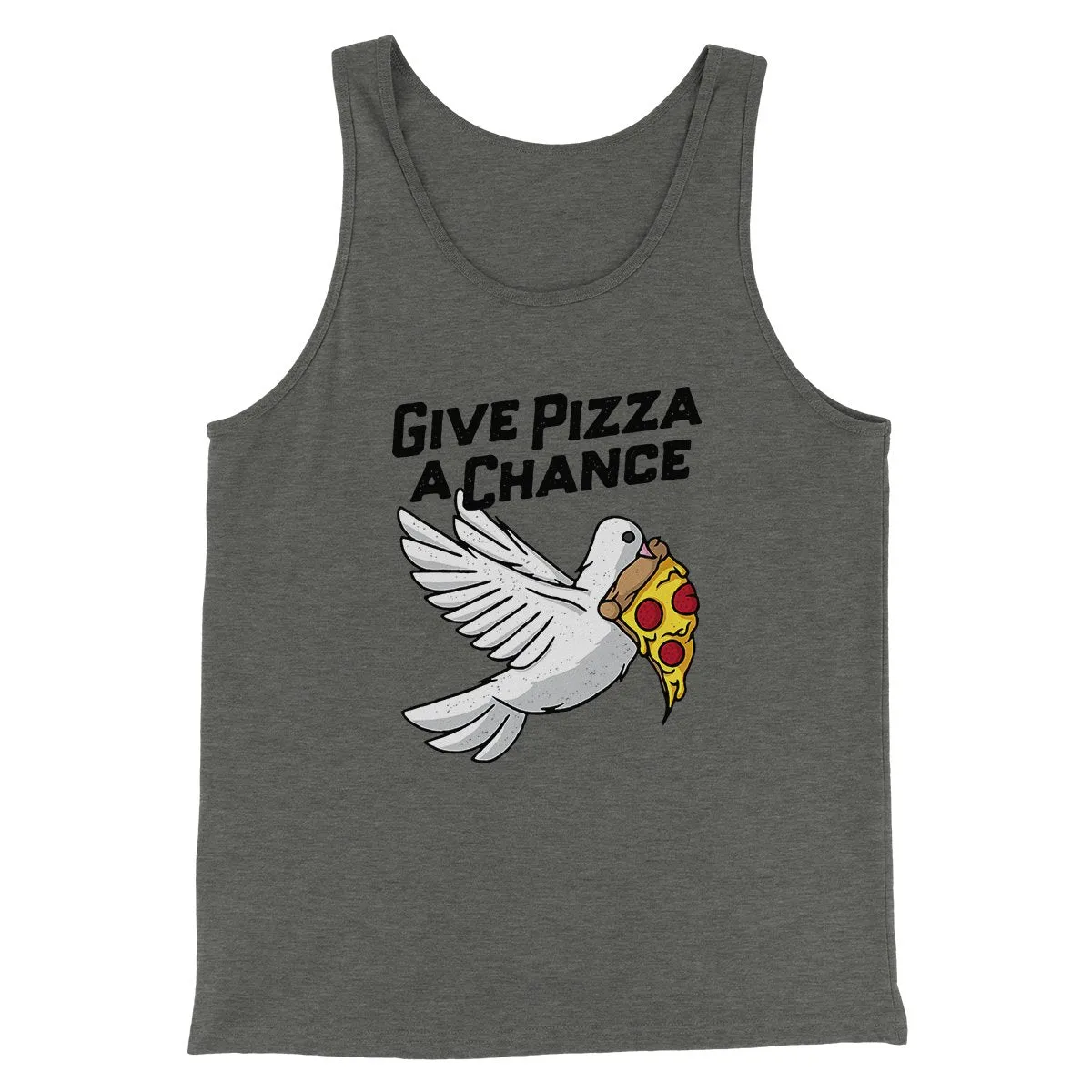 Give Pizza A Chance Men/Unisex Tank