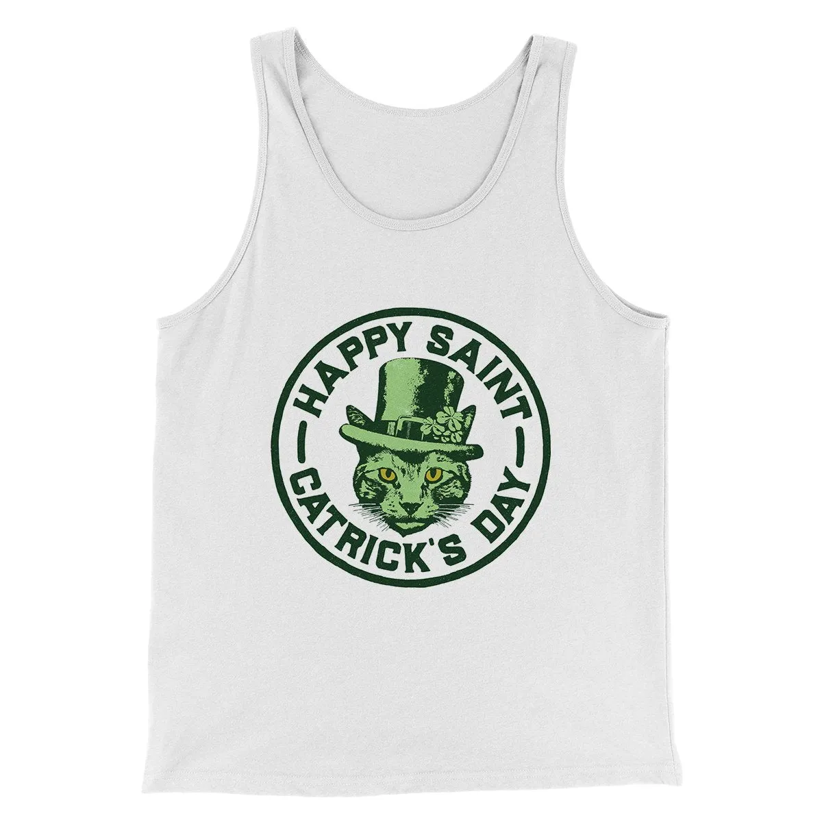 Happy Saint Catrick's Day Men/Unisex Tank Top