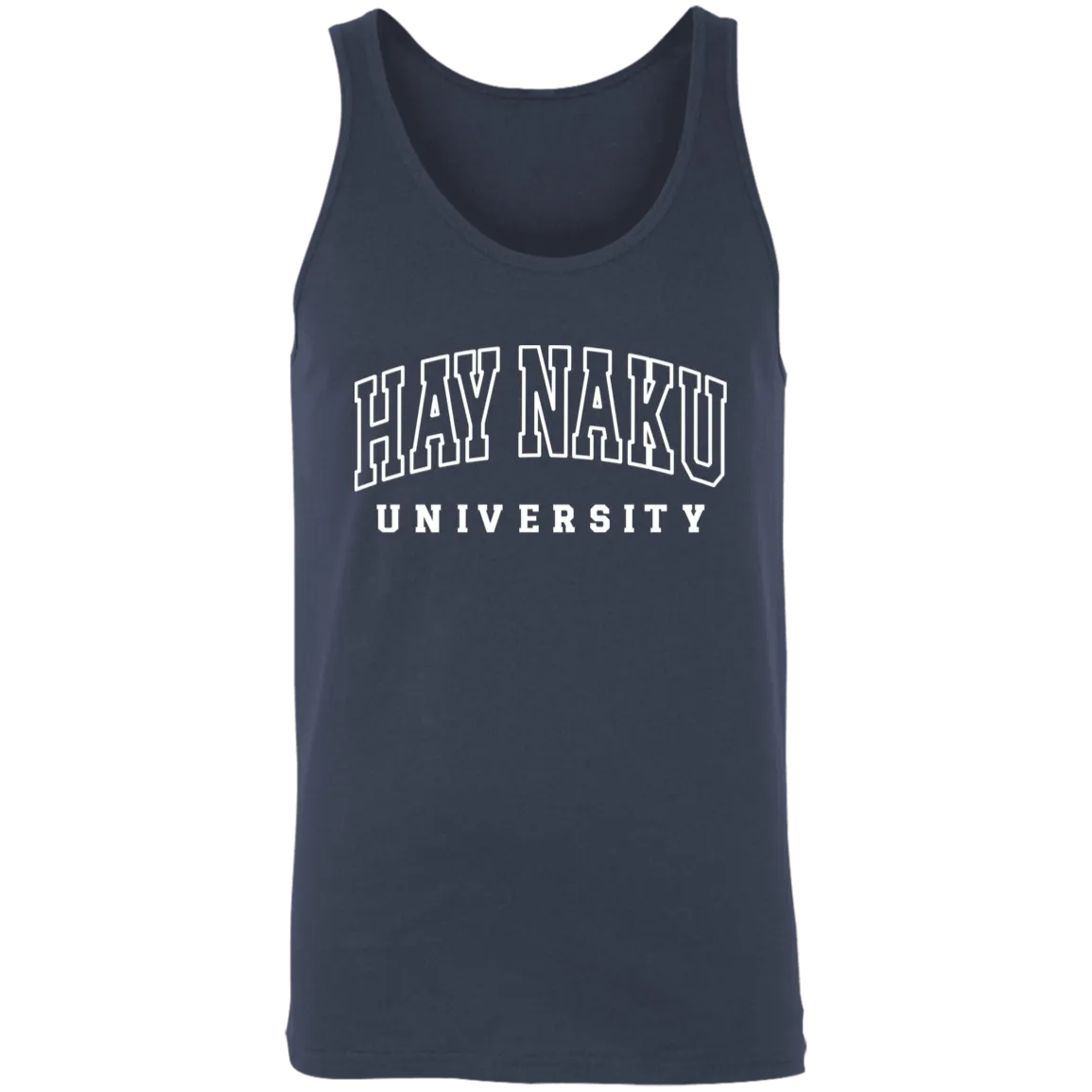 Hay Naku University Law Unisex Cotton Tank Top