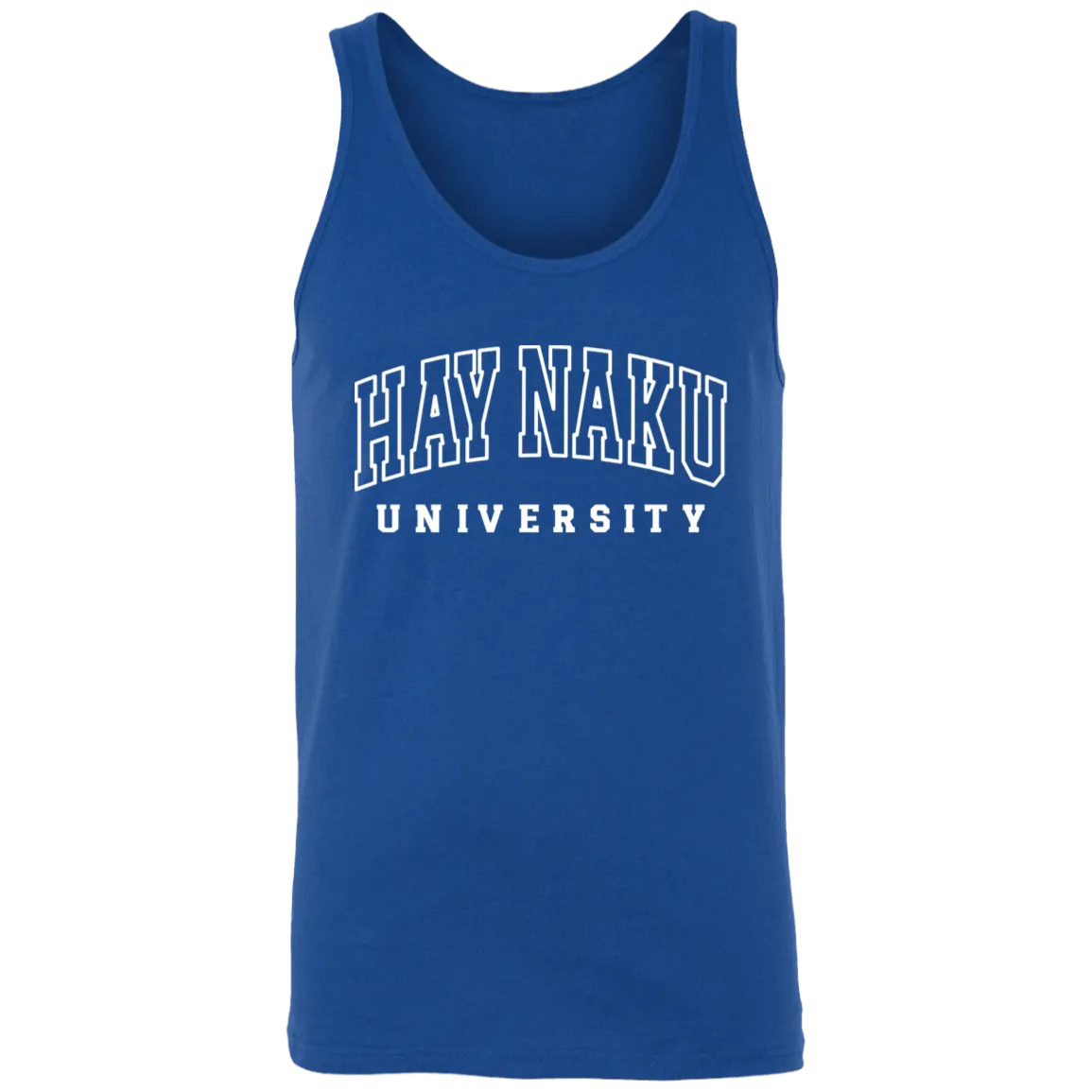Hay Naku University Law Unisex Cotton Tank Top