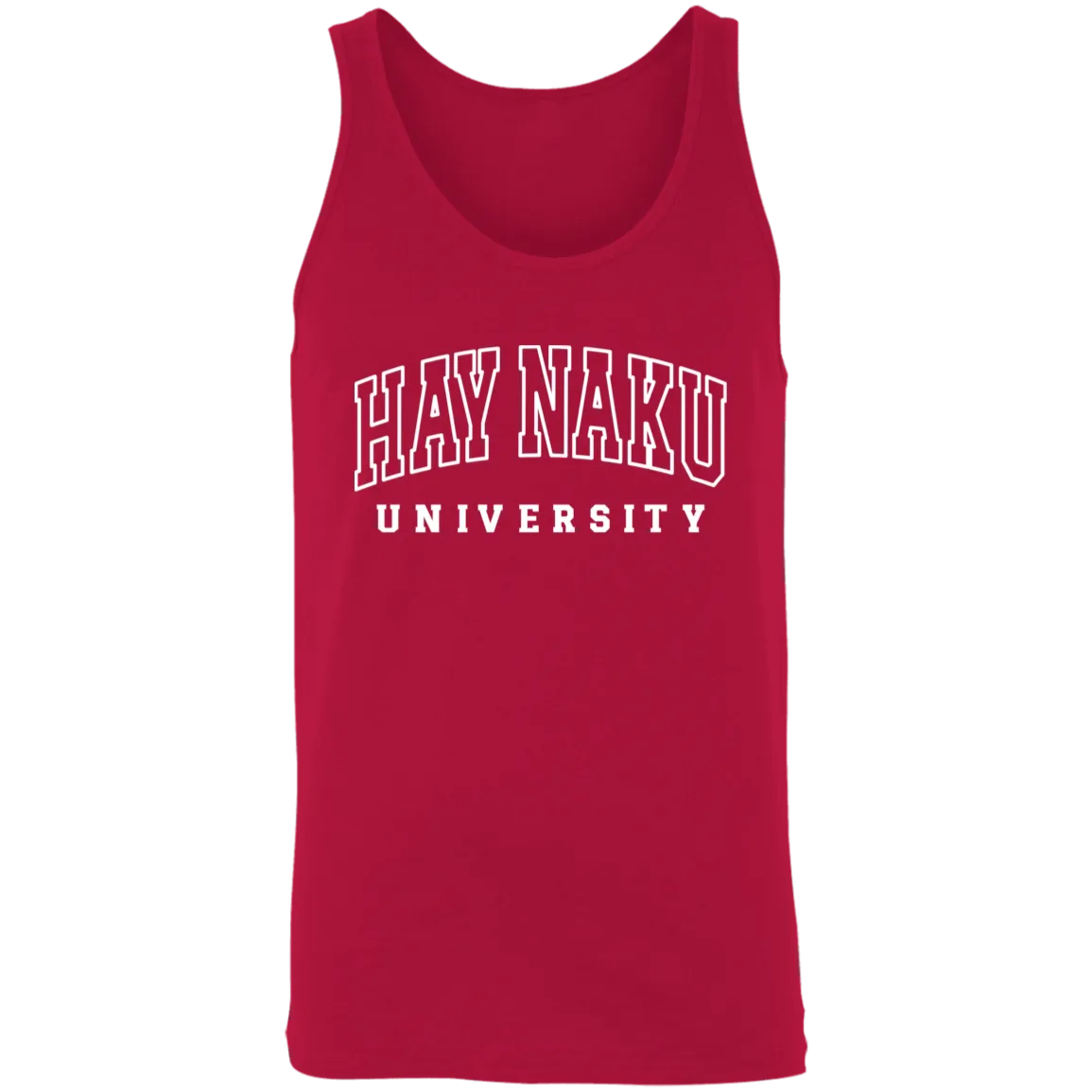 Hay Naku University Law Unisex Cotton Tank Top