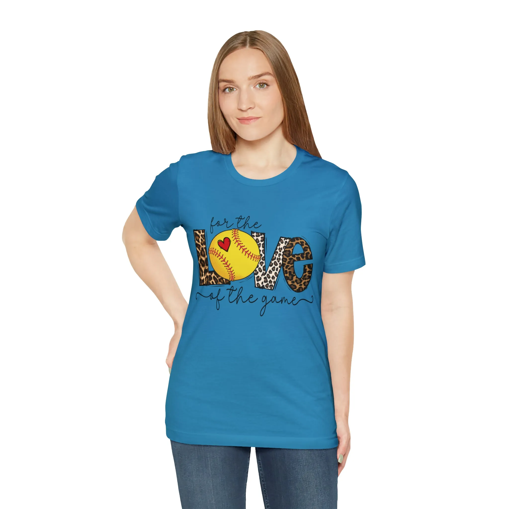Hazel Blues® |  Love of the Game Softball Graphic Tee