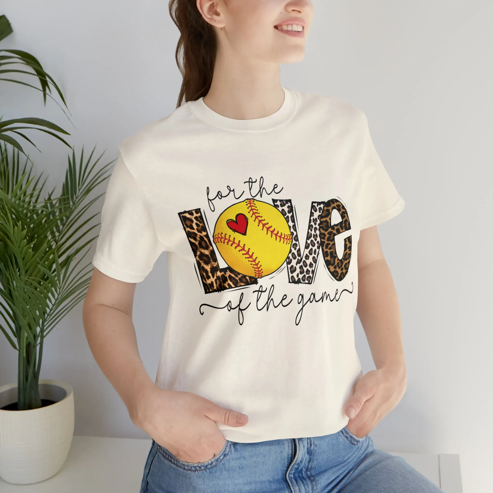 Hazel Blues® |  Love of the Game Softball Graphic Tee