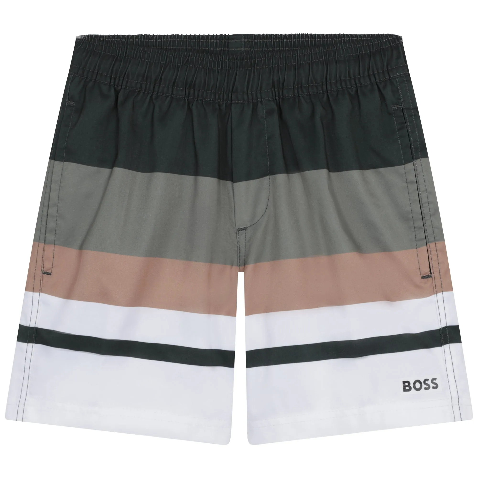 Hugo Boss Striped Swim Shorts