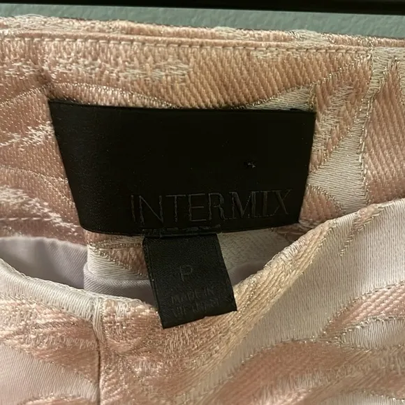 Intermix Lydia Lurex Jacquard Shorts - Size P