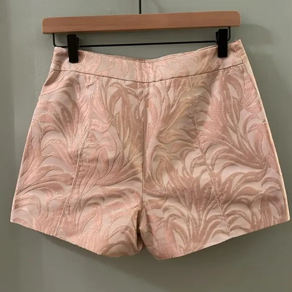 Intermix Lydia Lurex Jacquard Shorts - Size P