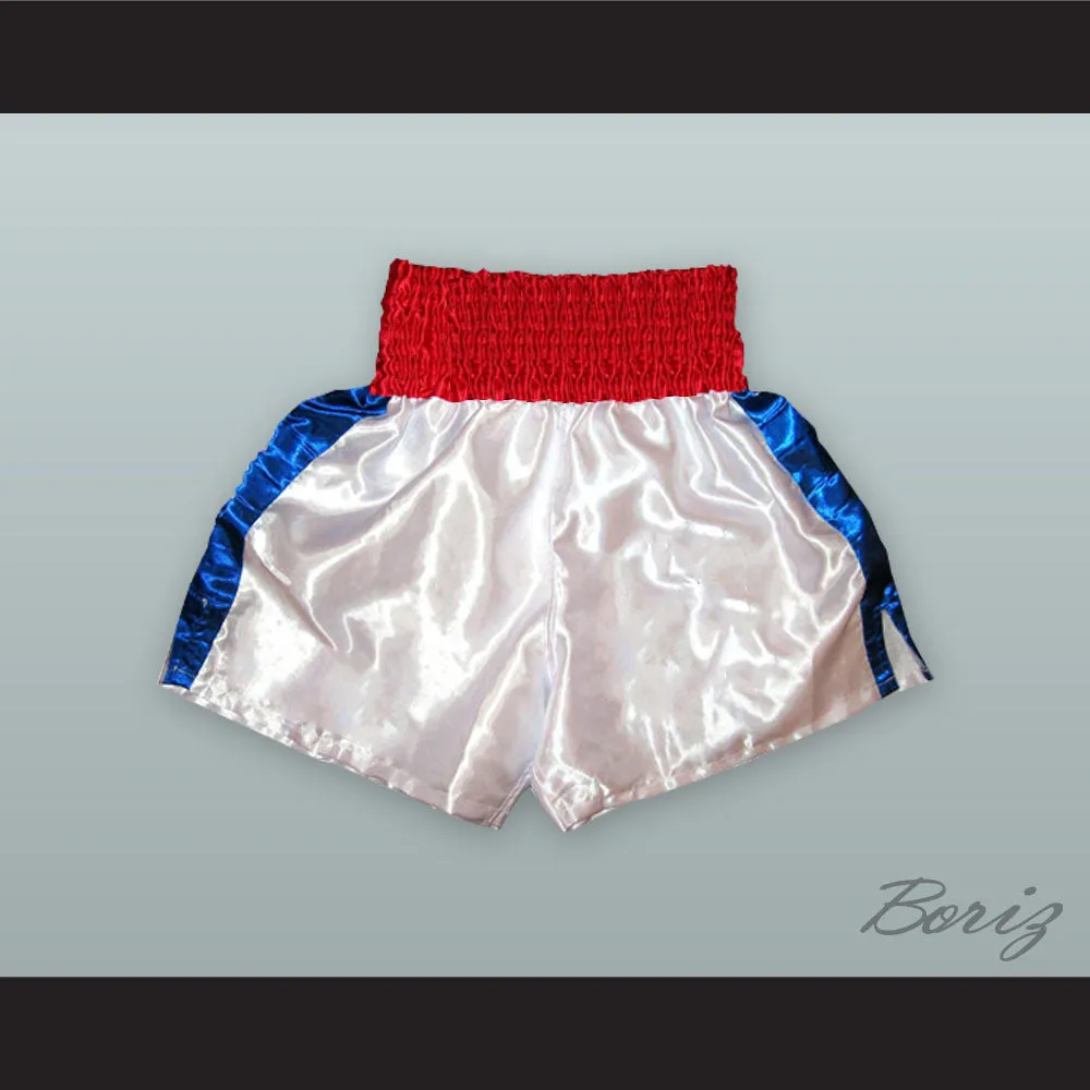 'Irish' Micky Ward White Boxing Shorts