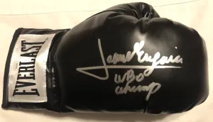 Jaime Munguia signed autographed Red boxing glove, WBO, WBC,
