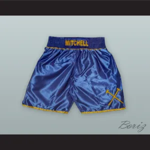 Kevin 'The Hammer' Mitchell Blue Boxing Shorts