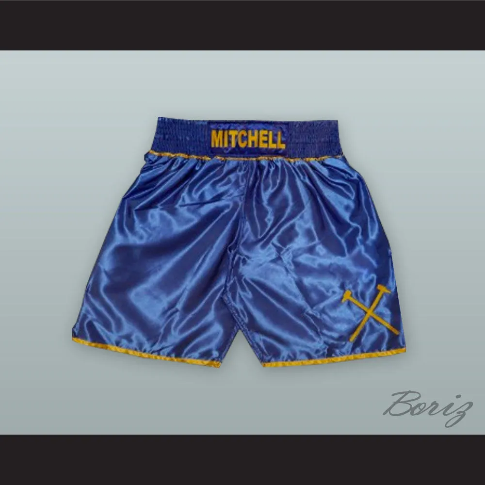 Kevin 'The Hammer' Mitchell Blue Boxing Shorts