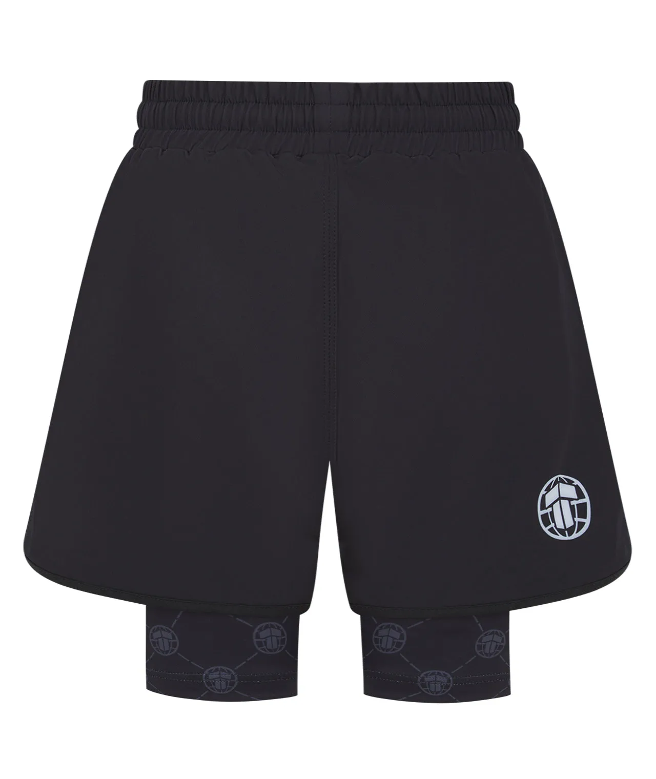 Kids Refine Hybrid Shorts - Black