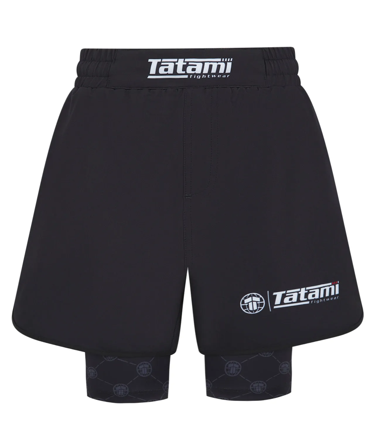 Kids Refine Hybrid Shorts - Black