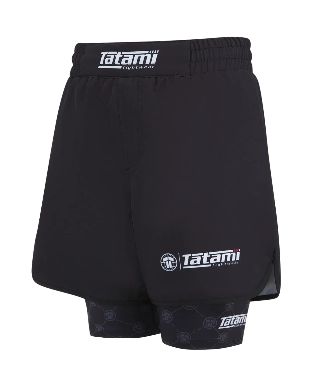 Kids Refine Hybrid Shorts - Black