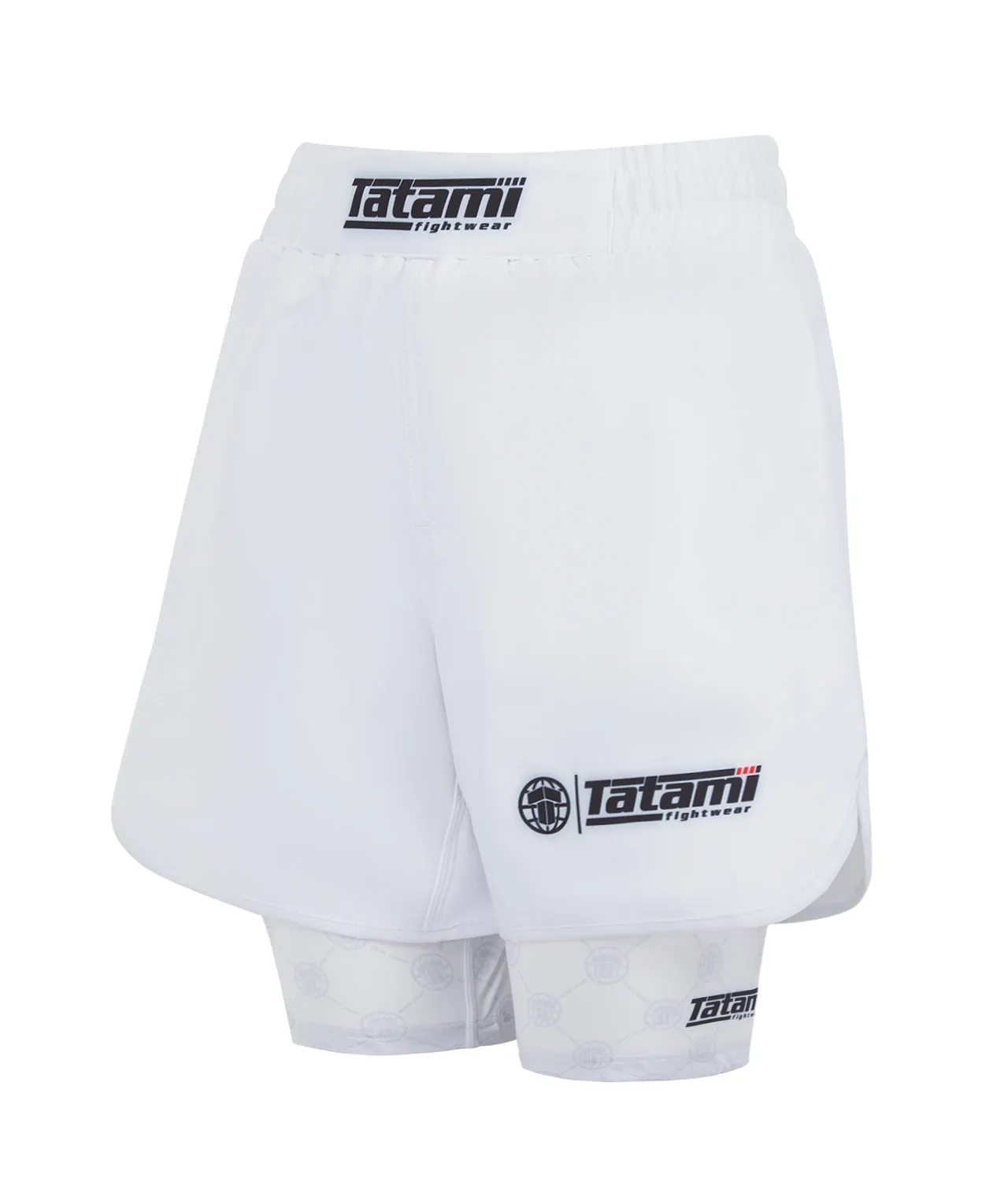 Ladies Refine Hybrid Shorts - White