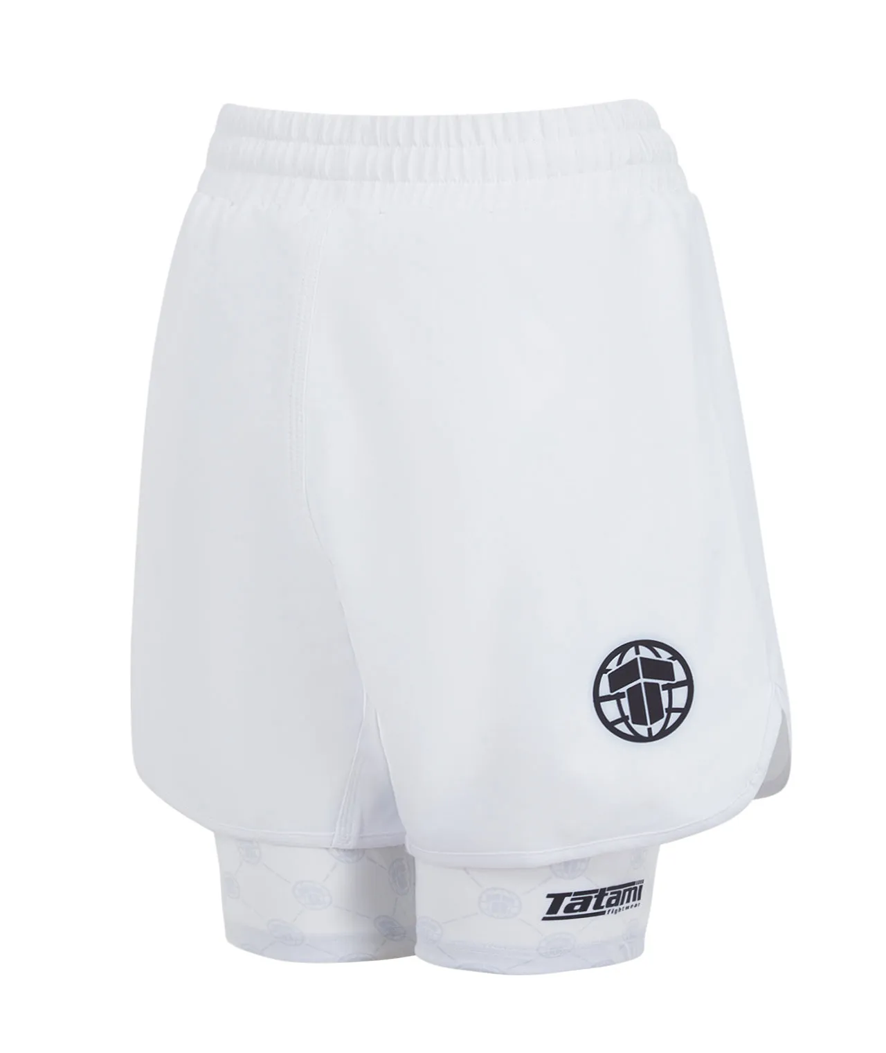 Ladies Refine Hybrid Shorts - White