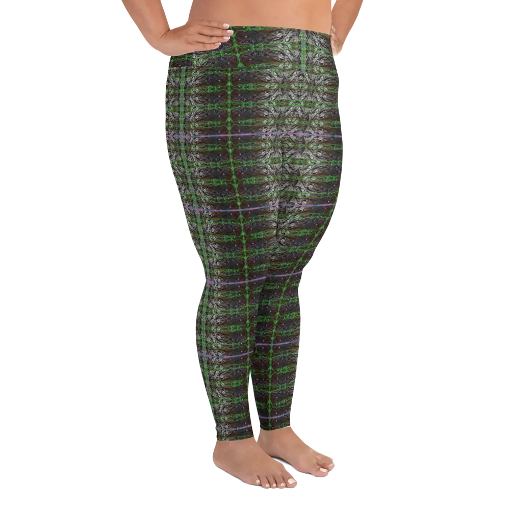 Leggings (Plus Size)(Rind#5 Tree Link) RJSTH@Fabric#5 RJSTHW2021 RJS