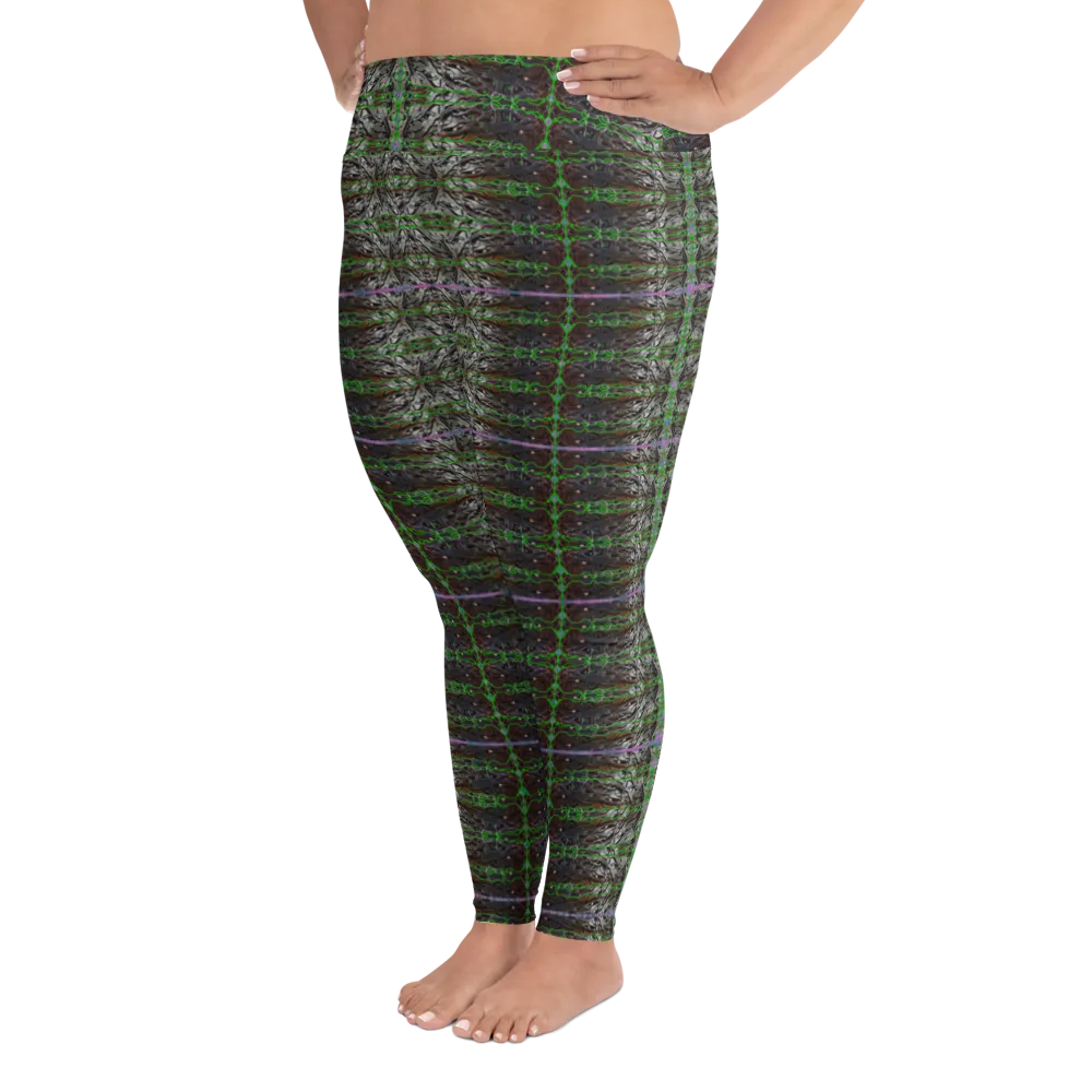Leggings (Plus Size)(Rind#5 Tree Link) RJSTH@Fabric#5 RJSTHW2021 RJS